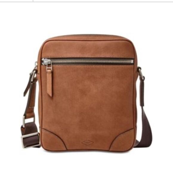 Fossil Wright North South City Crossbody Bag - Picture 1 of 10